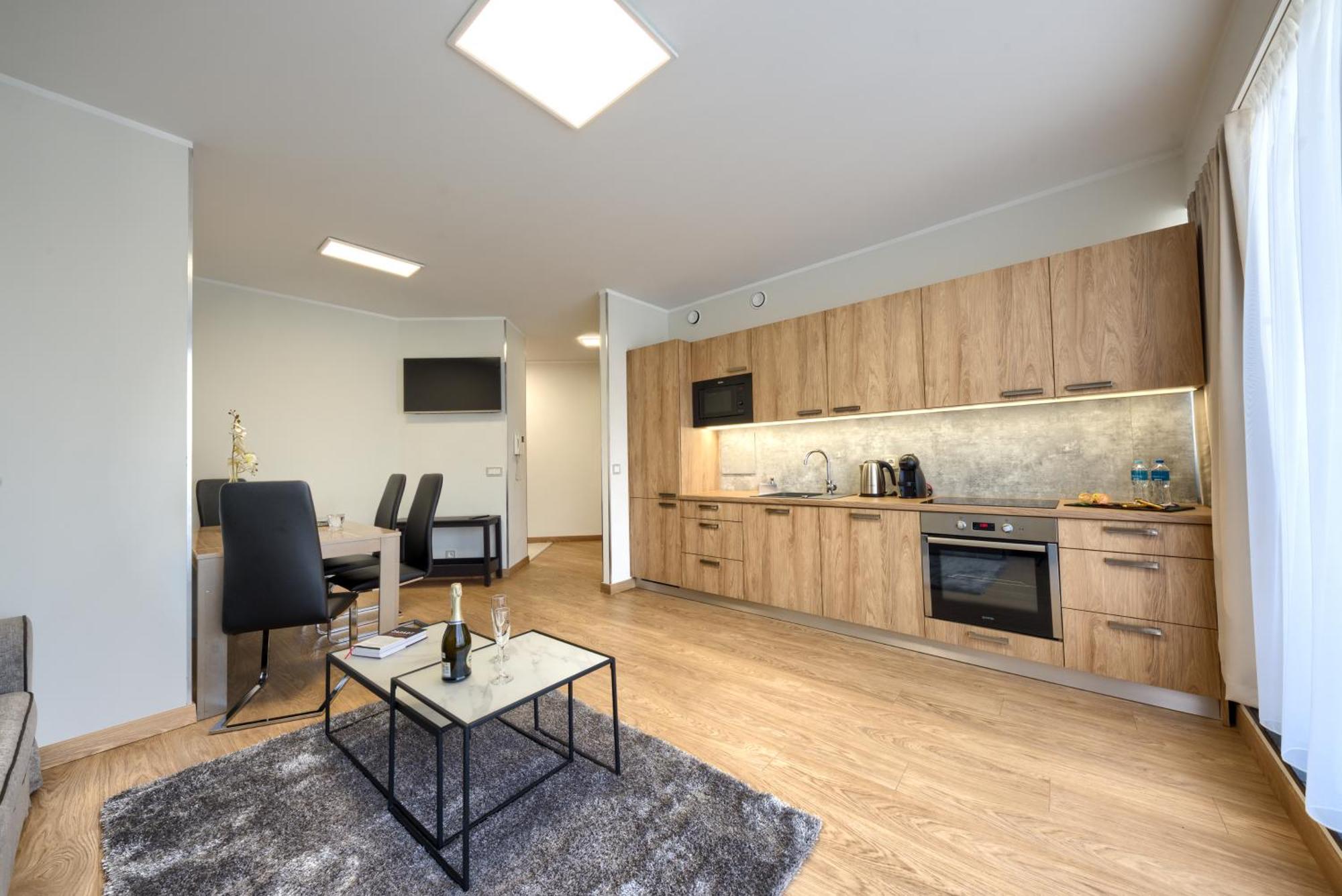 Alibi Apartments Wrocław Szoba fotó